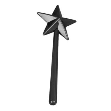 Imagem de Alomejor Saleiro, ABS Recarregável Com 3 Furos, Varinha Mágica, Tempero para Cozinha, Halloween, Natal (preto)