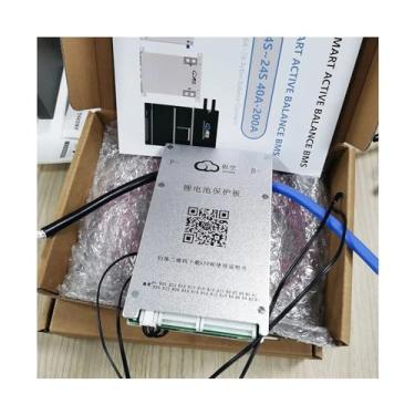 Imagem de Aoleaby JK Smart BMS BT APP RS485 CAN 1A 2A Corrente de Equilíbrio Ativo 40A~200A Proteção de Carga 4S~24S LiFePo4 Bateria Li-ion BMS Equalizador de Bateria (Tamanho: BD6A17S6P)