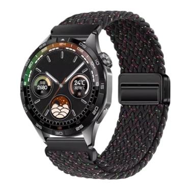 Imagem de MURVE Pulseira respirável de nylon de 22 mm e 20 mm para Huawei Watch GT4/Pro 46 mm/GT3/GT2 2e para Samsung Watch 6/5/4/3/Gear S3, For other 22mm, Ágata