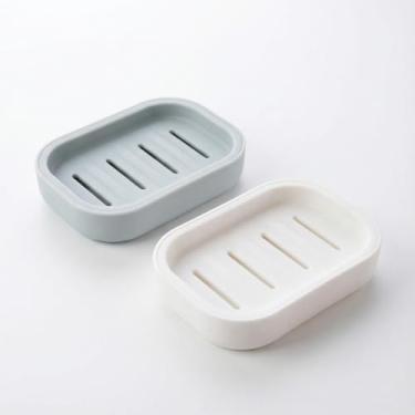 Imagem de Saboneteira de duas peças com bandeja de drenagem - mantém as superfícies secas, fácil de limpar