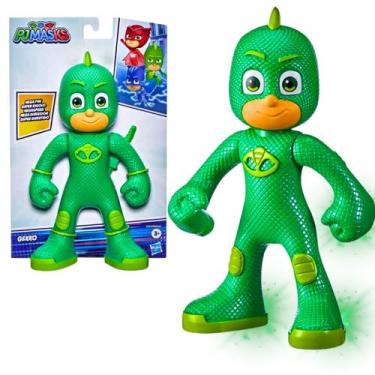 Imagem de Boneco Pj Masks Gekko Lagartixo Verde Original Hasbro, Verde