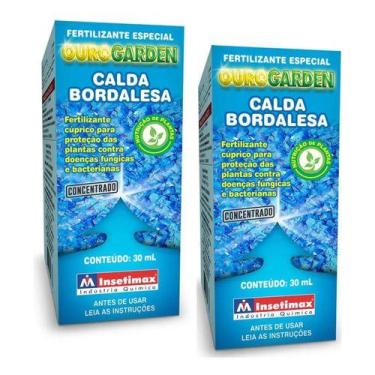 Imagem de 2 Calda Bordalesa Pronta Para Uso ( Cal + Sulfato De Cobre ) - OURO GA