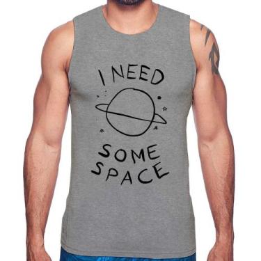 Imagem de Regata I Need Some Space - Foca na Moda, Cinza, GGG