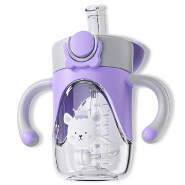 Imagem de Baby Sippy Cup Bunnytoo Weighted Straw, sem BPA, 240 ml