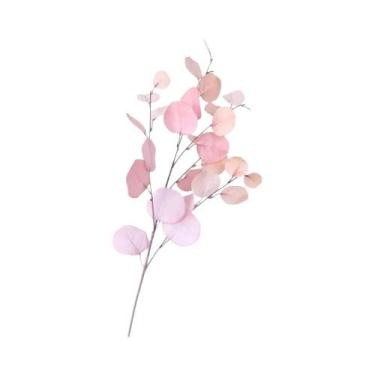 Imagem de Folhas De Eucalipto Artificial Com Caules Longos 1/3pcs Decoração De F