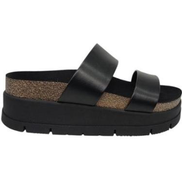 Imagem de Sandália Tamanco Sola Alta Anabela Papete Confortável Moleca 5513100-Feminino