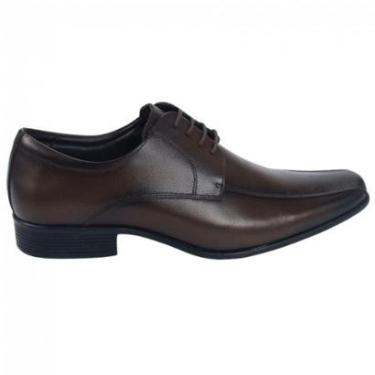 Imagem de Sapato Masculino Jota Pe 77500 Marrom - DARK BROWN 43-Masculino