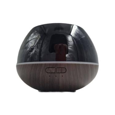 Imagem de Difusor De Aromas Led Base De Madeira Marrom