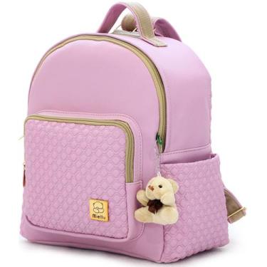 Imagem de Mochila Bolsa Maternidade Bebe Menina Menino Enxoval Miellu - Linha Pó