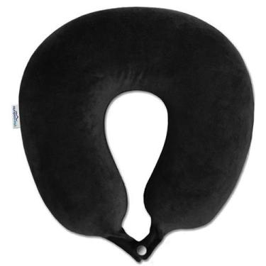 Imagem de Travesseiro de Viagem Viva Conforto - Preto