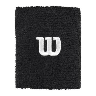 Imagem de Munhequeira Wilson Média Par Wristband, Preto