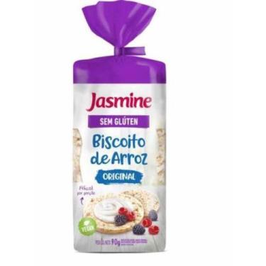 Imagem de Jasmine Biscoito De Arroz Integral Nacional Sem Glúten 90g