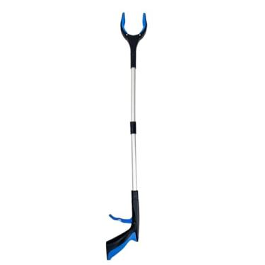Imagem de Pegador Objeto Garra Mão Mecânica Braço Extensor Azul 82cm
