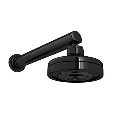 Imagem de Deca Ducha Redonda de Parede Black Noir Acqua Plus Com Tubo Longo