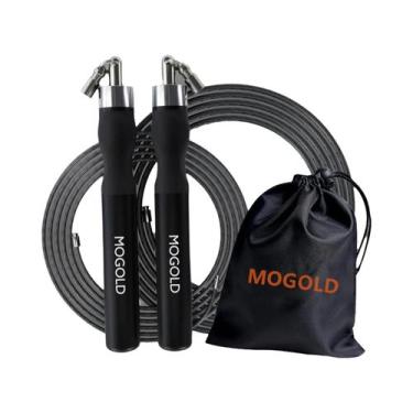 Imagem de Corda De Pular De Metal Com Cabo Antiderrapante Preto, Alta Qualidade,