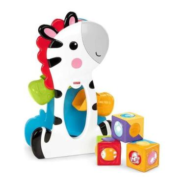 Imagem de Blocos surpresa zebra fisher price - mattel cgn63