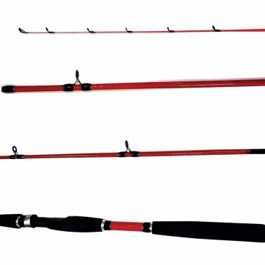 Imagem de Vara de Pesca Red Caranx 2,10m 20lbs Resistente e Flexível