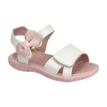 Imagem de Sandália Klin Papete Tic Tac 171225 Branco/Rosa Claro-Unissex