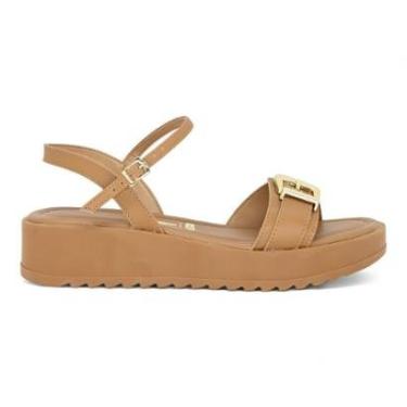 Imagem de Sandalia Vizzano Flatform Tratorada Casual Feminina-Feminino