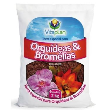 Imagem de Terra Especial para Orquídeas e Bromélias Vitaplan 2 Kg