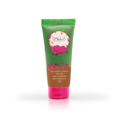 Imagem de Base Vegana Oil Free Efeito Matte 30g Dalla, DL0904-10