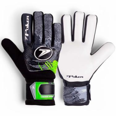 Imagem de Luva De Goleiro Poker Infinity Campo Society Futsal Training, Cinza, V