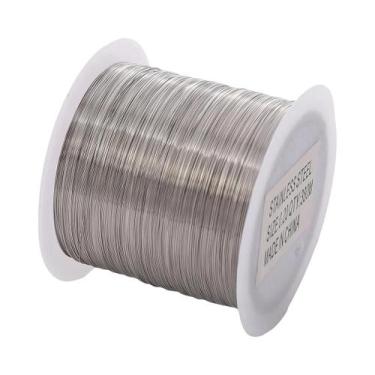 Imagem de Fio De Aço Inoxidável Artesanal Para Bijuteria 0.2-0.6mm - Fio Para Ar