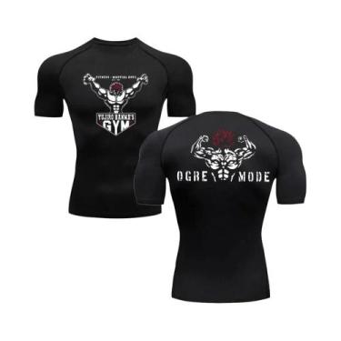 Imagem de Camiseta De Fitness Masculina Anime Baki Hanma Para Academia, MMA, Box