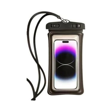 Imagem de Bolsa Impermeável Para Celular Com Tela Sensível Ao Toque Para Natação