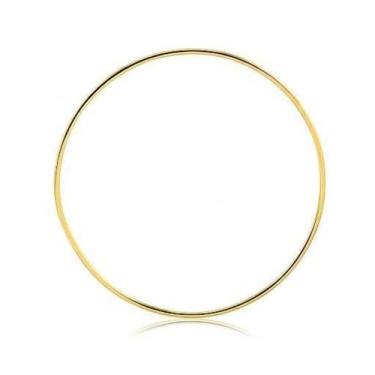 Imagem de Bracelete Radhau Rígido Folheado A Ouro - Radhau Joias, Único, Dourado