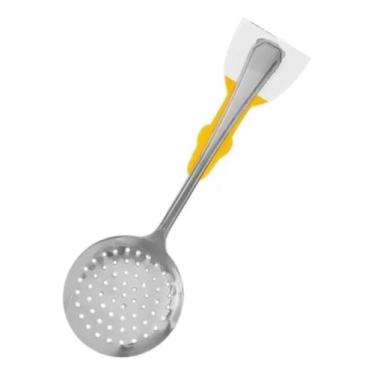 Imagem de Escumadeira de Inox. - MONALIZA IMPORTS, Escumadeira de Aço Inox.