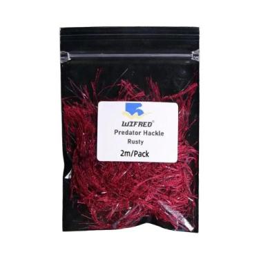 Imagem de Pacote De 2M De Material Chenille Predator Hackle De Face Única Para M