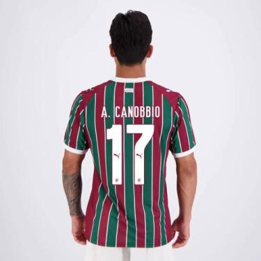 Imagem de Camisa Puma Fluminense I 2026 17 A. Canobbio, P