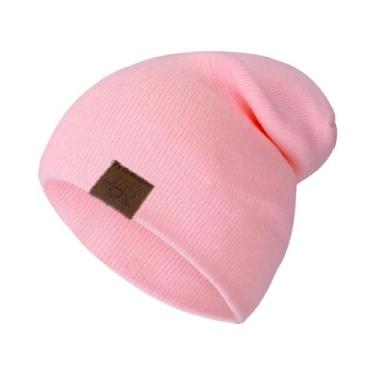 Imagem de Gorro Unissex De Malha Macia E Quente, Casual, Elegante, Liso, Para Us