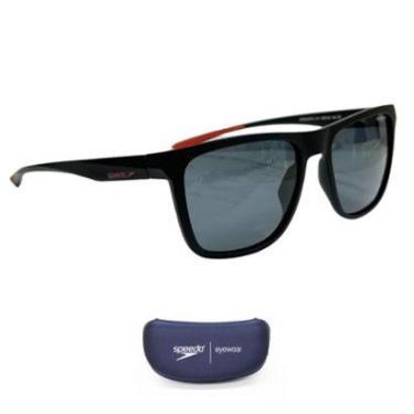 Imagem de Óculos de Sol Speedo Speeder 2 A11 Preto Fosco Polarizado-Unissex