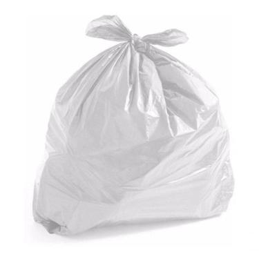Imagem de Saco para Lixo 20 Litros Branco com 100 Unidades Clínicas Uso Doméstico e Comercial Hig...