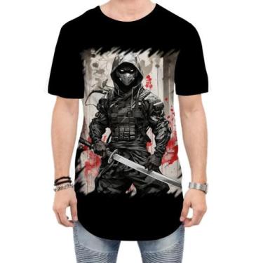 Imagem de Camiseta Longline Ciborgue Ninja Robô Espreita 9 - Kasubeck Store®, P