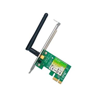 Imagem de Placa De Rede Wireless Pci-express 150mbps C/ Low Profile Tl-wn781nd -