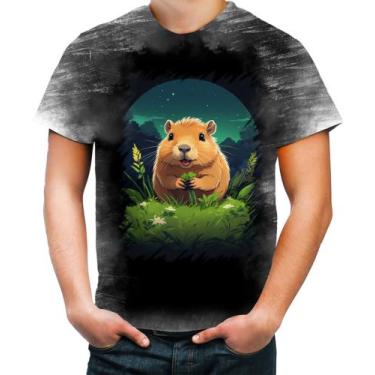 Imagem de Camiseta Desgaste Capivara do Bem Animalzinho 2 - Kasubeck Store®, Bab