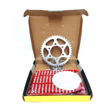 Imagem de Kit relação transmissão crosser 150 yamaha xtz 150 xtz150 aço 1045 nov
