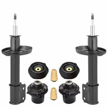 Imagem de 2 Amortecedor Dianteiro Nakata + Kit Original Agile 2014, Dianteiro 