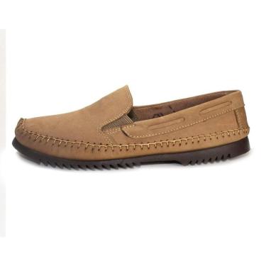 Imagem de Sapatilha Masculina em Couro Casual Anatômica