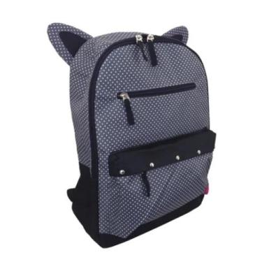 Imagem de Mochila Feminina Poá Orelhinhas Kika Kk935m