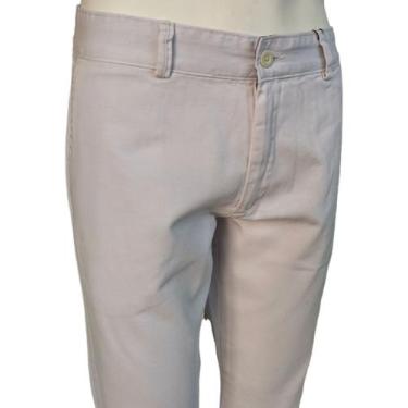 Imagem de Calça Sarja Masculina Esporte Fino 1045 Modelagem Regular - KDU, Gelo,