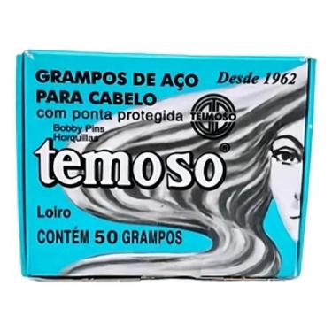 Imagem de Grampo Teimoso Loiro No5 Pacote Com 50 Unidades