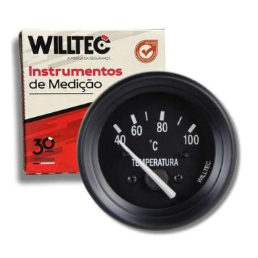 Imagem de Termômetro Elétrico da Água 40 a 100C 12V Cbt Fiat Komatsu - Willtec
