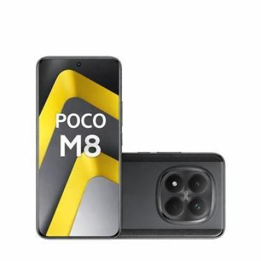 Imagem de Smartphone Xiaomi POCO M8 5G 256GB 8GB RAM Preto Versão Global Custo B
