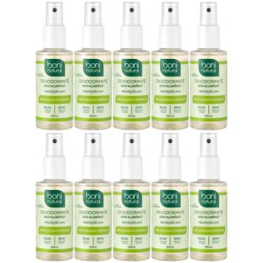 Imagem de Kit 10 Desodorante Spray Boni Natural Melaleuca Toranja Sem Aluminio V