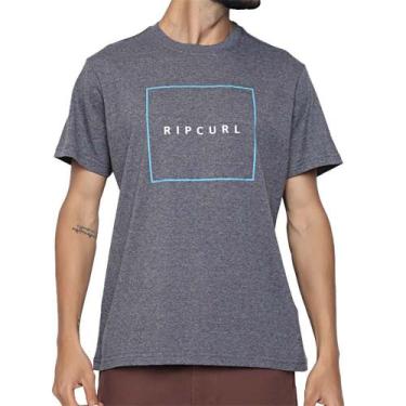 Imagem de Camiseta Rip Curl Gabe Tee Masculina Preto, G, Preto