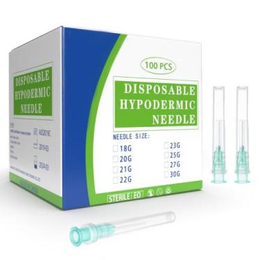 Imagem de Agulhas descartáveis Zynkique 32G 13 mm, pacote com 100 unidades